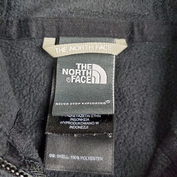 The North Face Black Fleece Full Zip Hoodie Hooded Sweatshirt Jacket Size Small - Picture 4 of 9